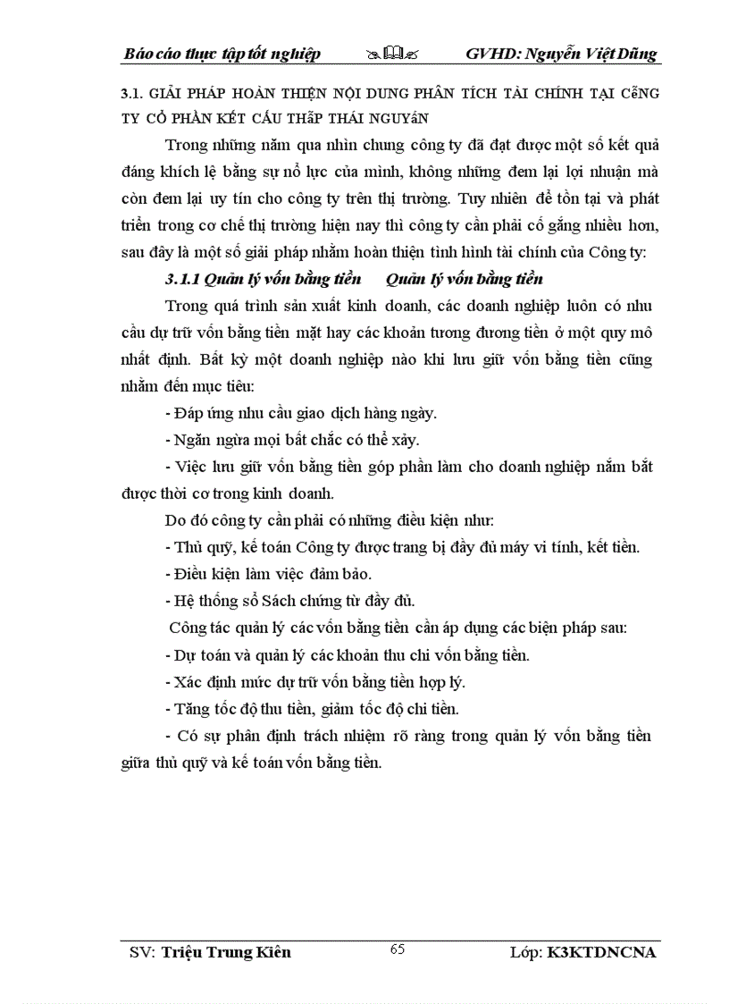 image for page Phân tích tình hình tài chính tại công ty cổ phần kết cấu thép Thái Nguyên