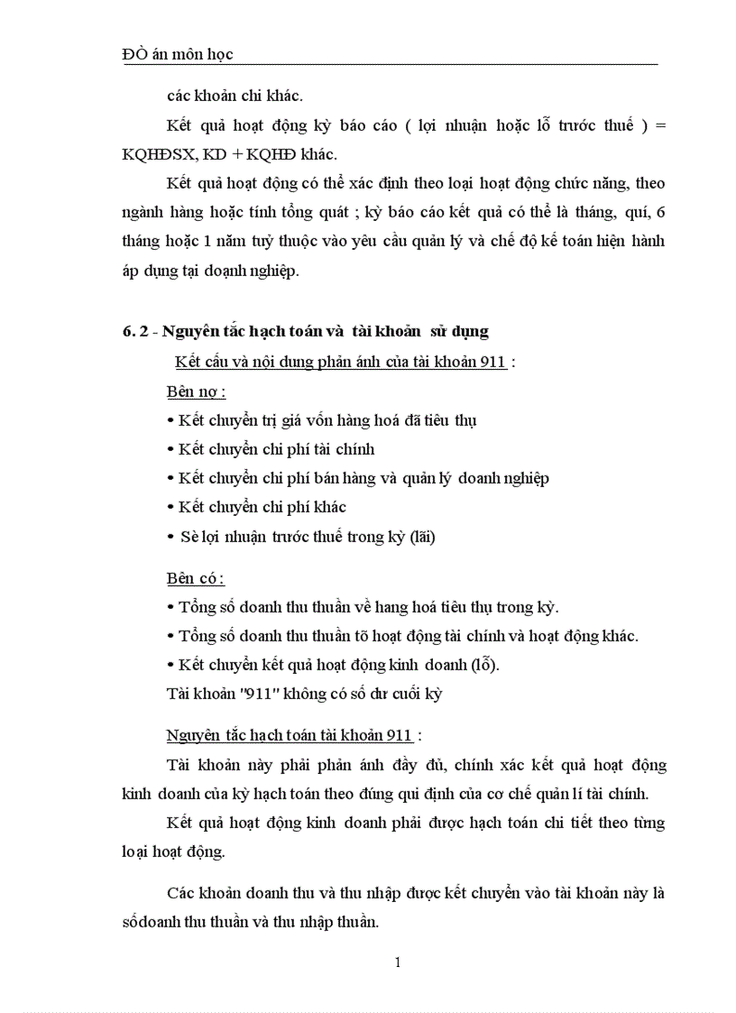 image for page Kế toán nghiệp vụ xác định kết quả hoạt động SX kinh doanh 1