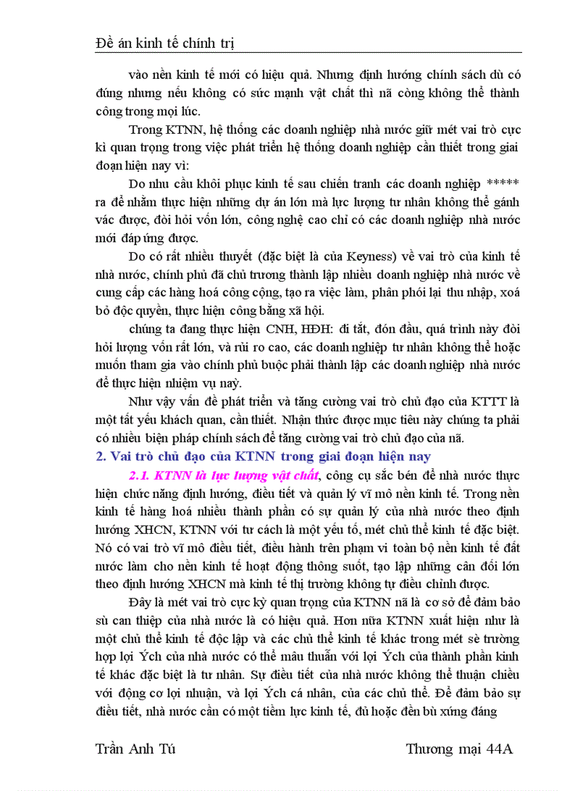 image for page Các biện pháp để tăng cường vai trò chủ đạo của kinh tế nhà nước ở nước ta hiện nay 1