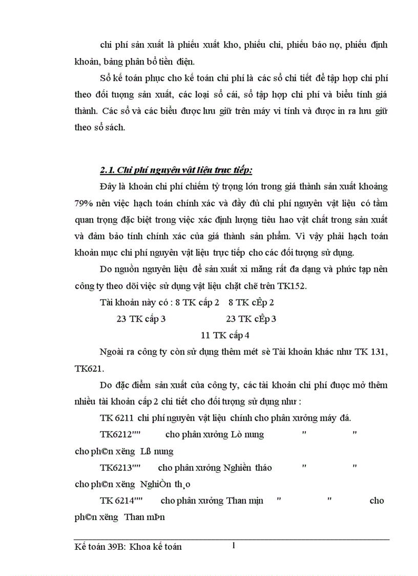 image for page Hoàn thiện hạch toán chi phí sản xuất và tính giá thành sản phẩm tại công ty xi măng Hải Phòng 1