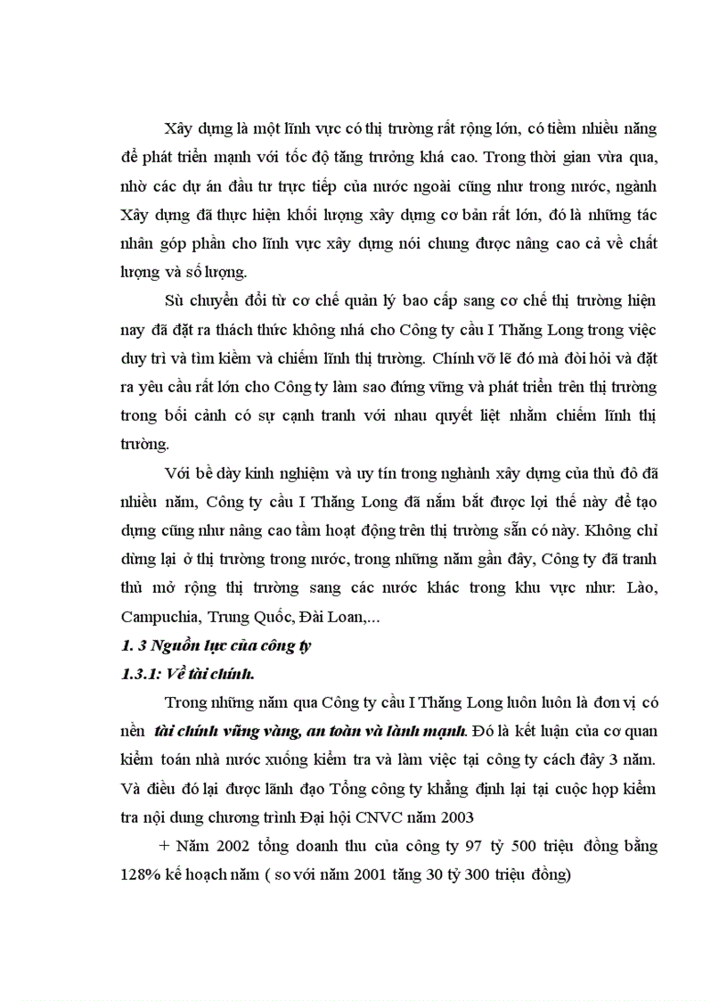 image for page Báo cáo thực tập tổng hợp tại Công ty cầu I Thăng Long