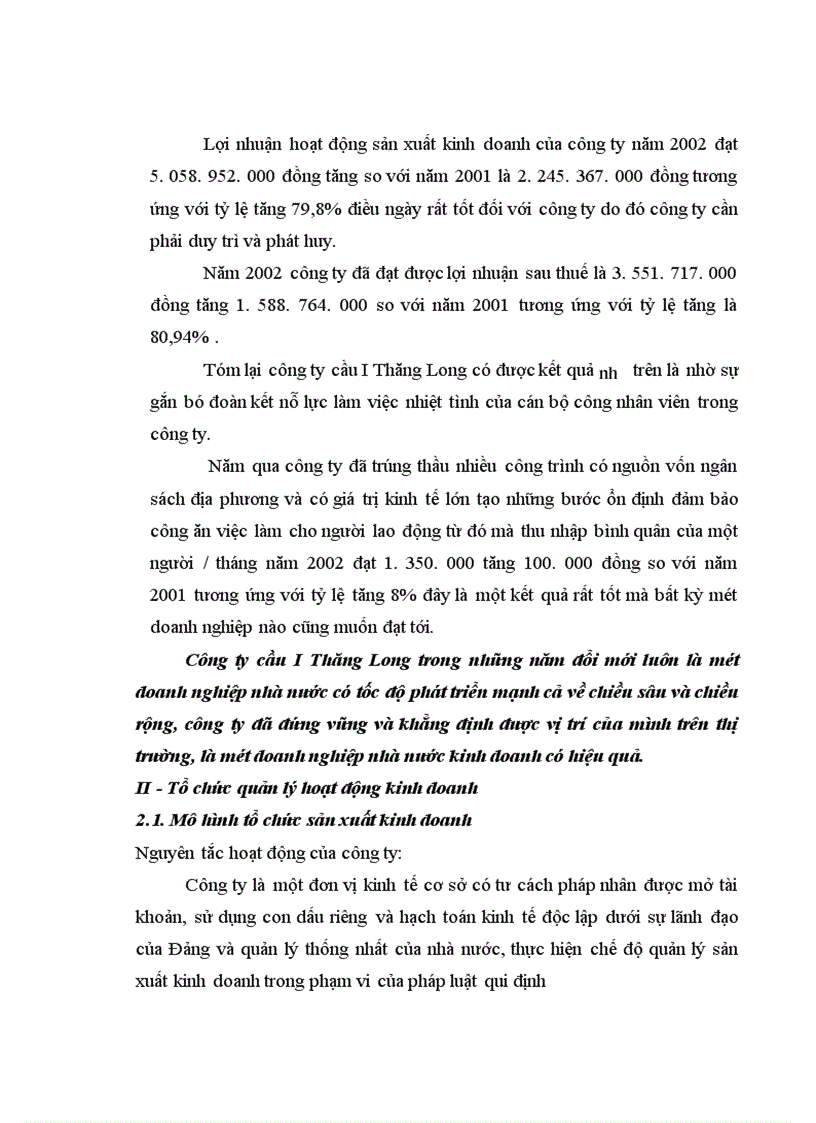 image for page Báo cáo thực tập tổng hợp tại Công ty cầu I Thăng Long