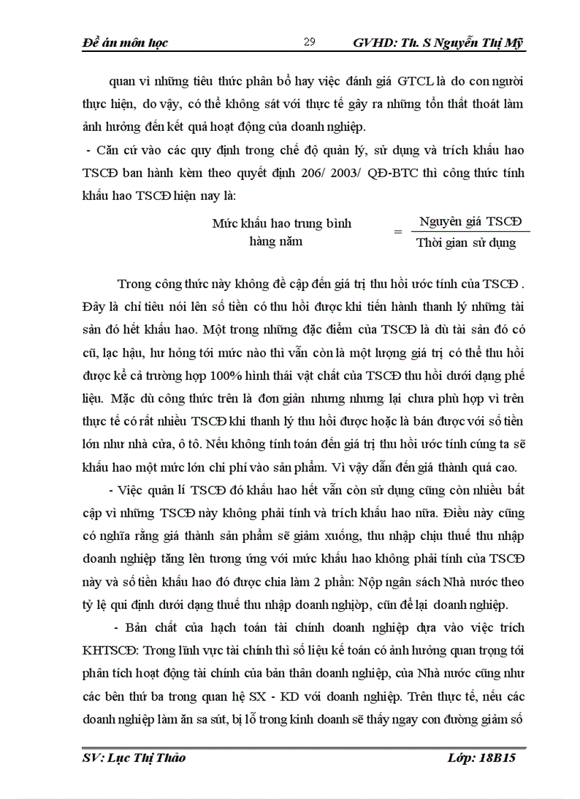 image for page Bàn về công tác kế toán khấu hao TSCĐ trong các doanh nghiệp 1