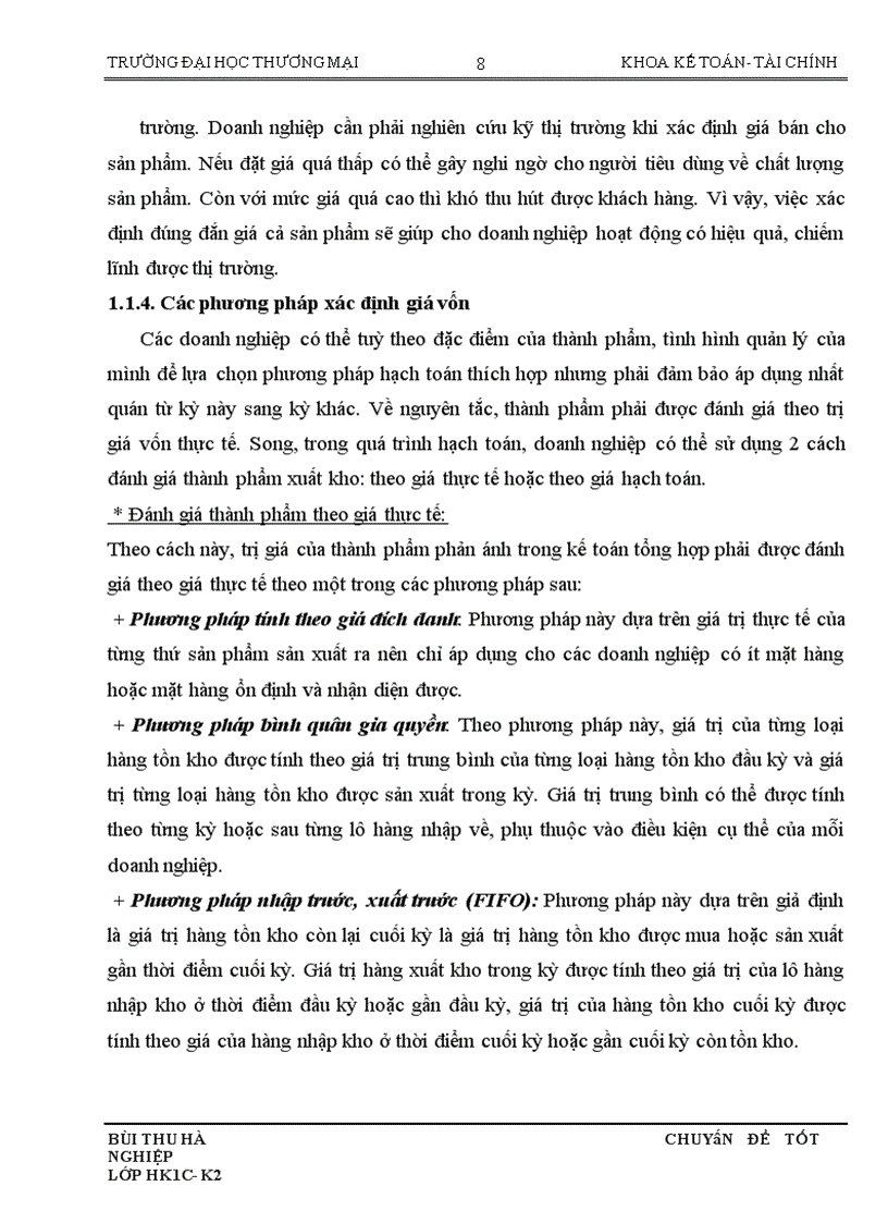 image for page Hoàn thiện kế toán nghiệp vụ tiêu thụ thành phẩm tại Công ty SX DVXK Nguyễn Hoàng trong điều kiện vận dụng chuẩn mực kế toán số 14