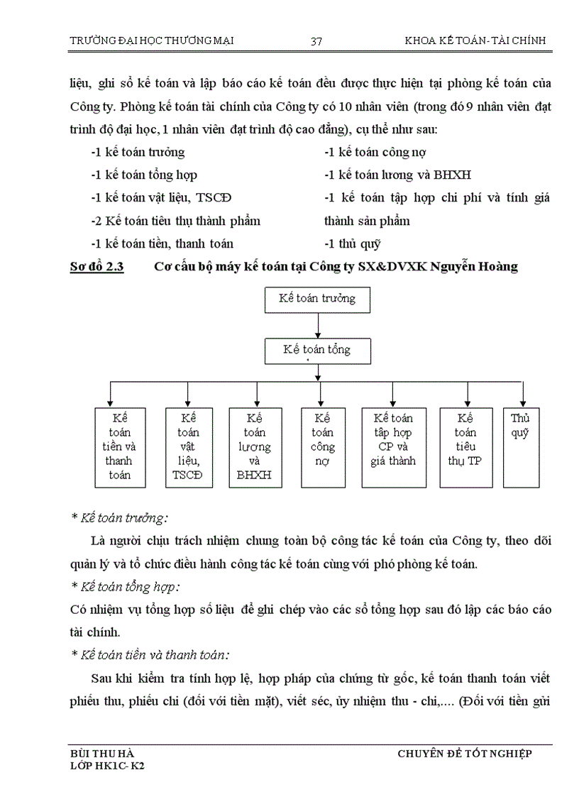image for page Hoàn thiện kế toán nghiệp vụ tiêu thụ thành phẩm tại Công ty SX DVXK Nguyễn Hoàng trong điều kiện vận dụng chuẩn mực kế toán số 14