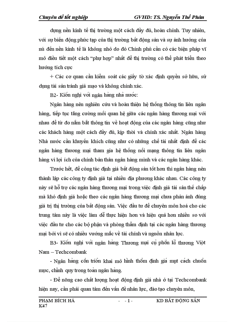 image for page Quy trình định giá bất động sản thế chấp là nhà ở tại Techcombank 1