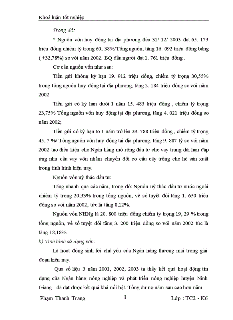 image for page Giải pháp nâng cao hiệu quả Tín dụng đối với hộ sản xuất tại Ngân hàng nông nghiệp phát triển nông thôn huyện Ninh Giang 1