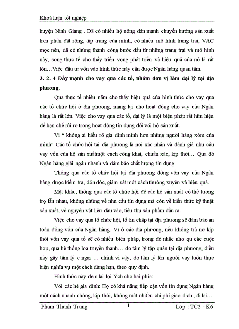 image for page Giải pháp nâng cao hiệu quả Tín dụng đối với hộ sản xuất tại Ngân hàng nông nghiệp phát triển nông thôn huyện Ninh Giang 1