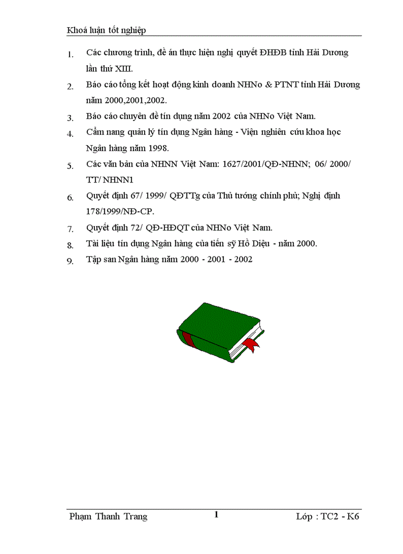 image for page Giải pháp nâng cao hiệu quả Tín dụng đối với hộ sản xuất tại Ngân hàng nông nghiệp phát triển nông thôn huyện Ninh Giang 1