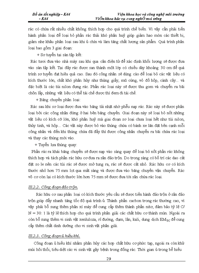 image for page Công nghệ chế biến phân compost