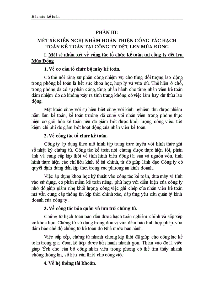 image for page Thực trạng công tác hạch toán kế toán tổng hợp tại Công ty dệt len Mùa Đông 1