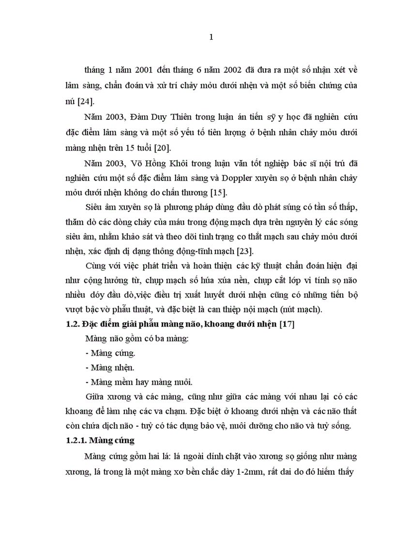 image for page Nghiên cứu đặc điểm lâm sàng hình ảnh học và một số biến chứng của bệnh nhân chảy máu dưới nhện do vỡ phình động mạch thông trước