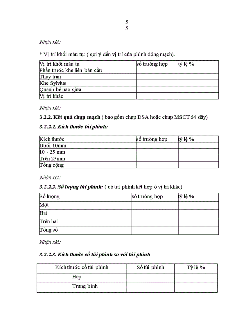 image for page Nghiên cứu đặc điểm lâm sàng hình ảnh học và một số biến chứng của bệnh nhân chảy máu dưới nhện do vỡ phình động mạch thông trước