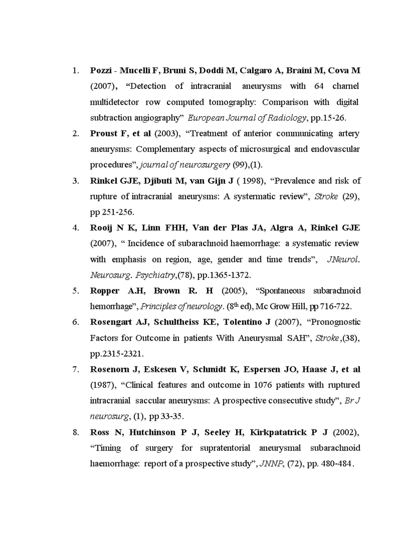image for page Nghiên cứu đặc điểm lâm sàng hình ảnh học và một số biến chứng của bệnh nhân chảy máu dưới nhện do vỡ phình động mạch thông trước