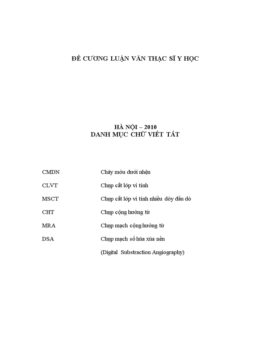 image for page Nghiên cứu đặc điểm lâm sàng hình ảnh học và một số biến chứng của bệnh nhân chảy máu dưới nhện do vỡ phình động mạch thông trước