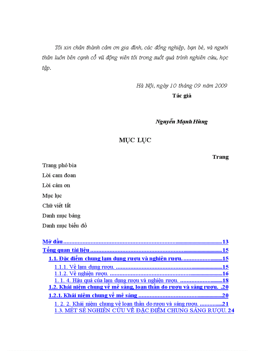 image for page Nghiên cứu đặc điểm lâm sàng và biến đổi một số chỉ số cận lâm sàng ở bệnh nhân sảng rượu 1