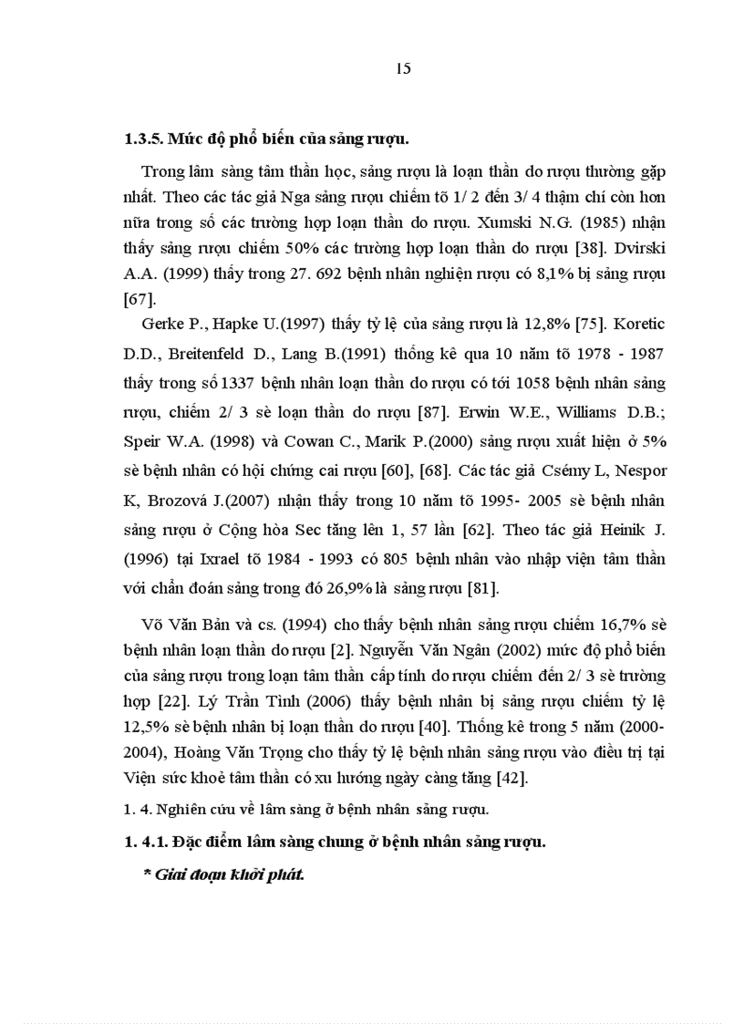 image for page Nghiên cứu đặc điểm lâm sàng và biến đổi một số chỉ số cận lâm sàng ở bệnh nhân sảng rượu 1