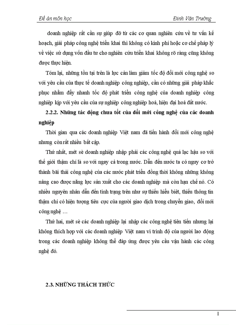 image for page Một số giải pháp cho vấn đề đổi mới công nghệ ở Việt Nam