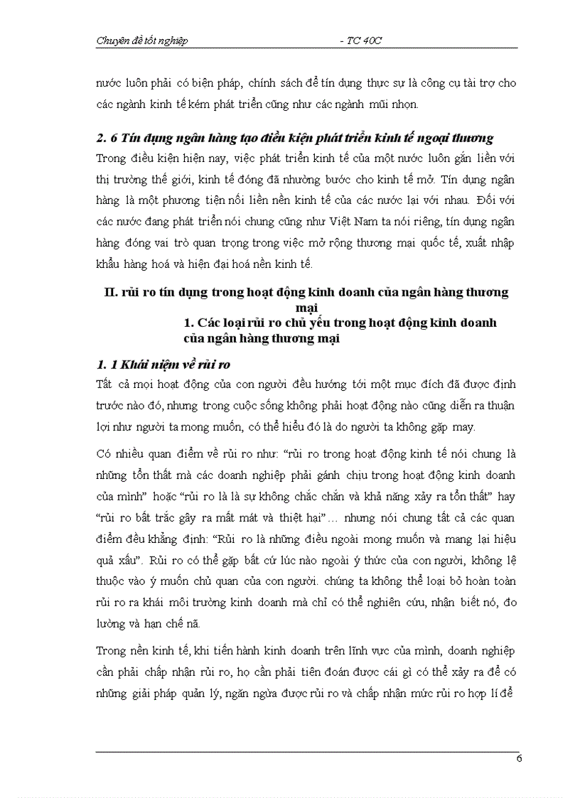 image for page Một số giải pháp nhằm hạn chế rủi ro tín dụng tại Sở giao dịch I NHCTVN 1