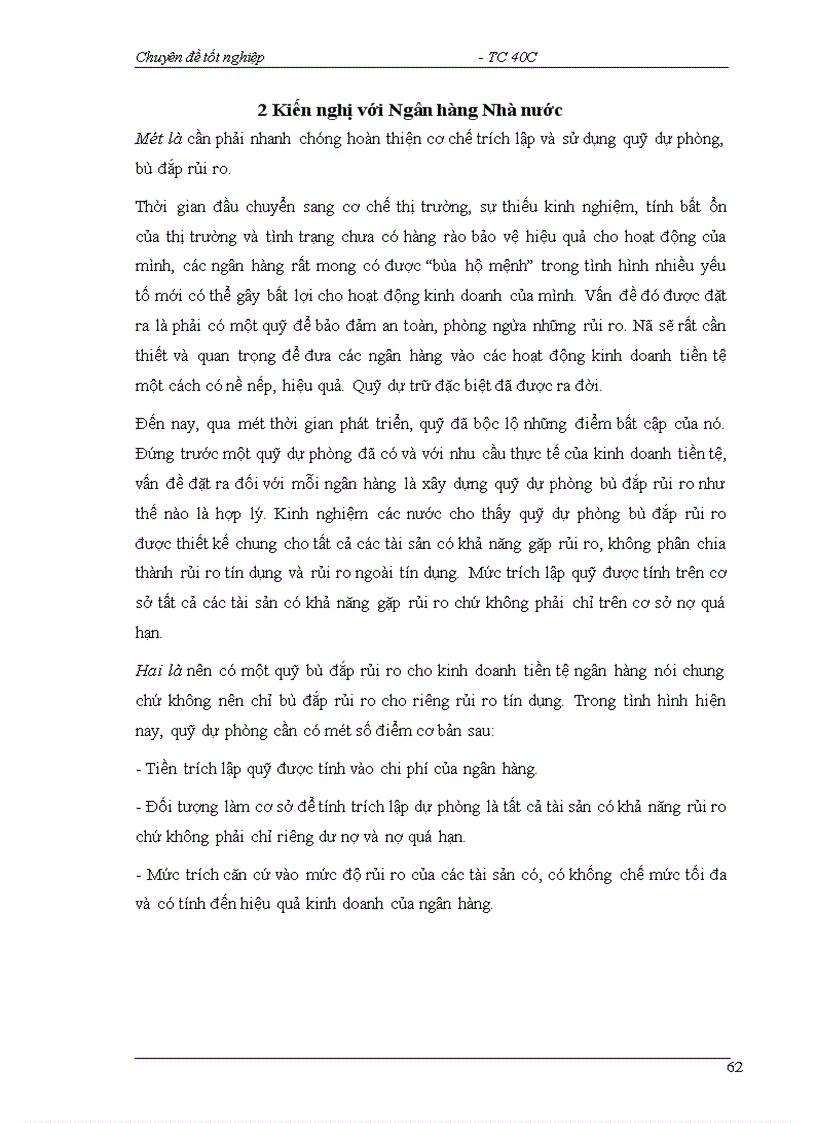 image for page Một số giải pháp nhằm hạn chế rủi ro tín dụng tại Sở giao dịch I NHCTVN 1