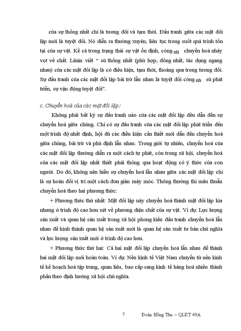 image for page Mâu thuẫn biện chứng trong viêc xây dựng nền kinh tế hàng hoá nhiều thành phần theo định hướng Xã hội Chủ nghĩa ở nước ta hiện nay Thực trạng và giải pháp 1