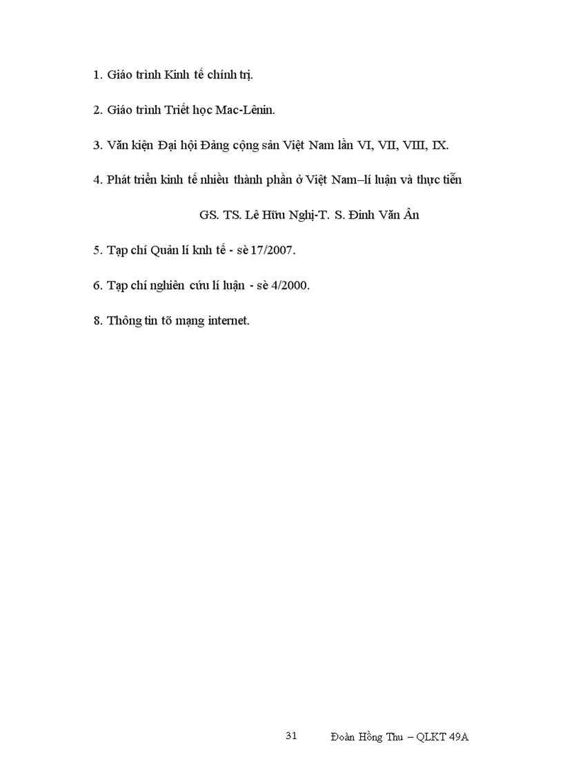 image for page Mâu thuẫn biện chứng trong viêc xây dựng nền kinh tế hàng hoá nhiều thành phần theo định hướng Xã hội Chủ nghĩa ở nước ta hiện nay Thực trạng và giải pháp 1