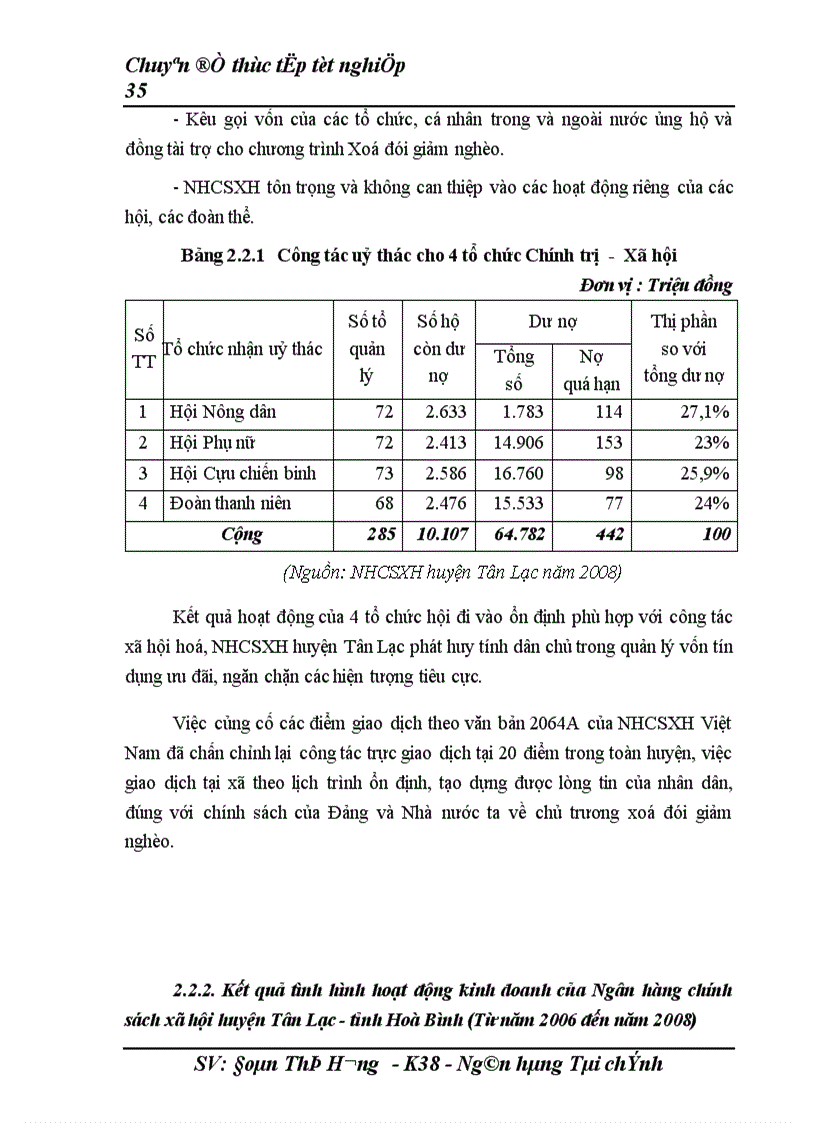 image for page Giải pháp nâng cao hiệu quả cho vay hộ nghèo tại Ngân hàng chính sách xã hội huyện Tân Lạc tỉnh Hoà Bình