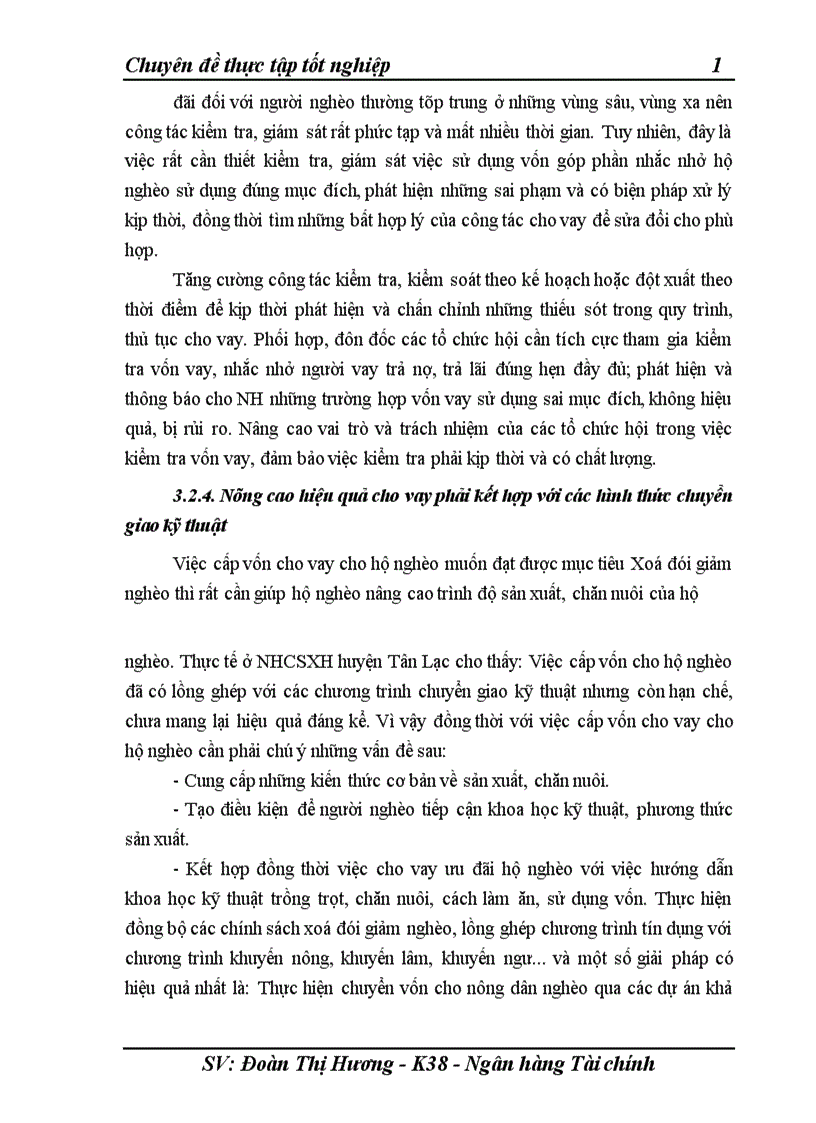 image for page Giải pháp nâng cao hiệu quả cho vay hộ nghèo tại Ngân hàng chính sách xã hội huyện Tân Lạc tỉnh Hoà Bình