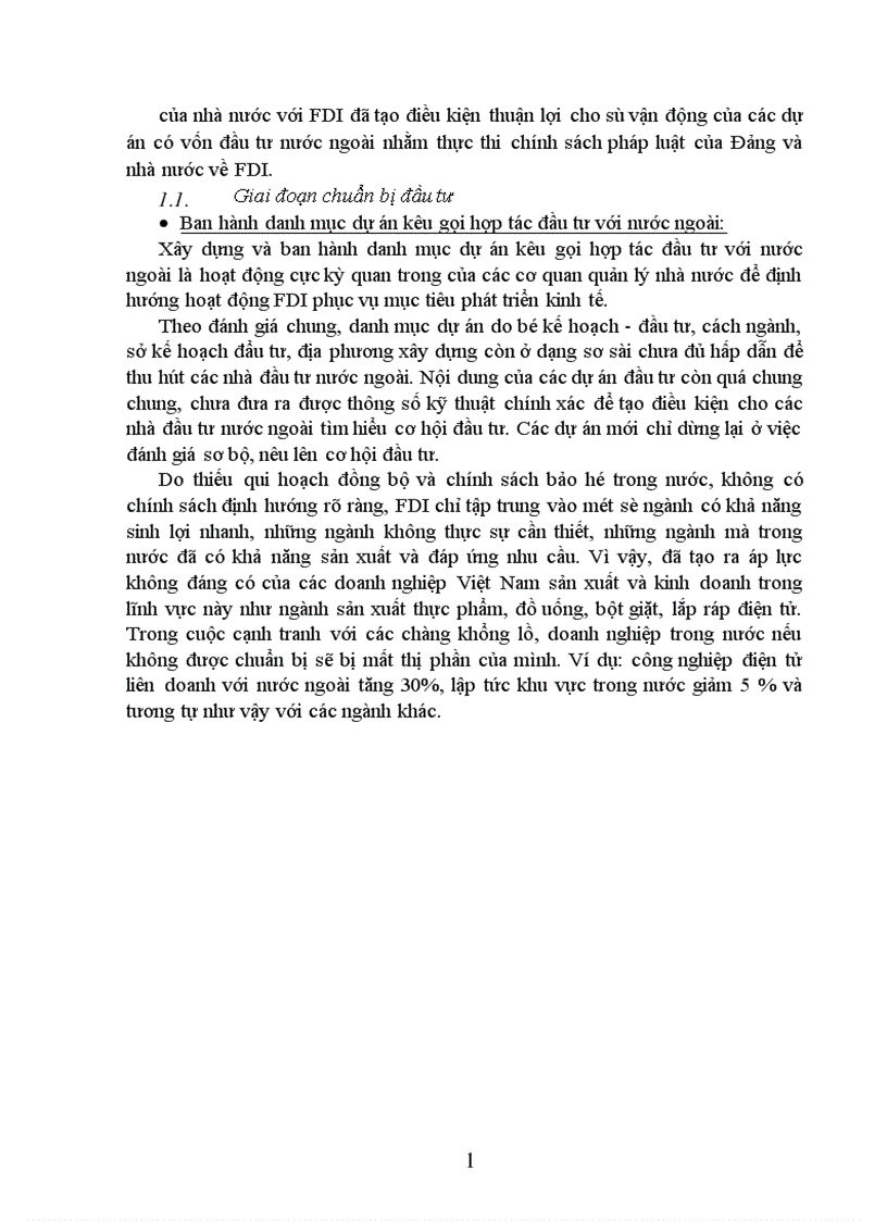 image for page Thực trạng về quản lý nhà nước đối với hoạt động đầu tư trực tiếp nước ngoài 1