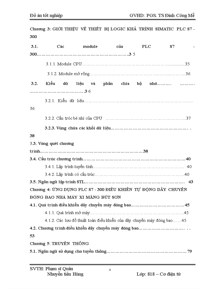 image for page Thiết kế điều khiển tự động dây chuyền đóng bao nhà máy xi măng Bút Sơn