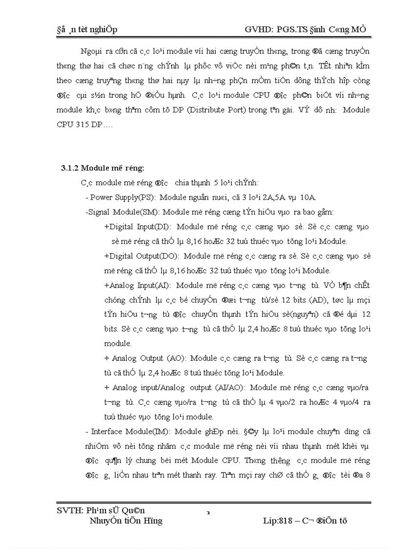 image for page Thiết kế điều khiển tự động dây chuyền đóng bao nhà máy xi măng Bút Sơn