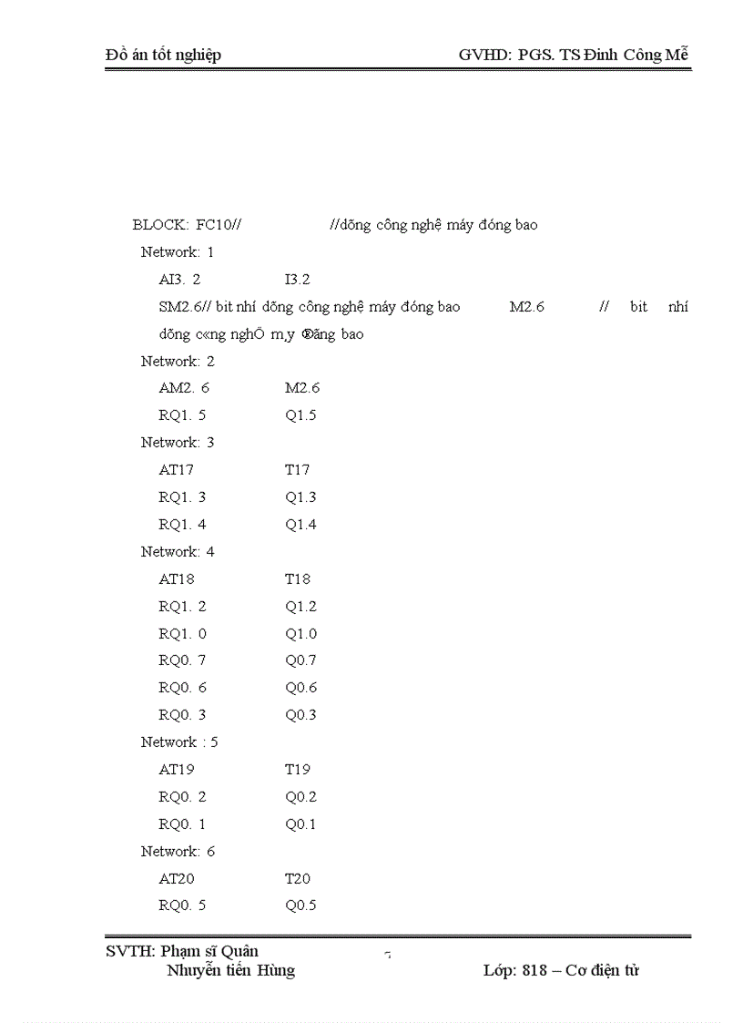image for page Thiết kế điều khiển tự động dây chuyền đóng bao nhà máy xi măng Bút Sơn