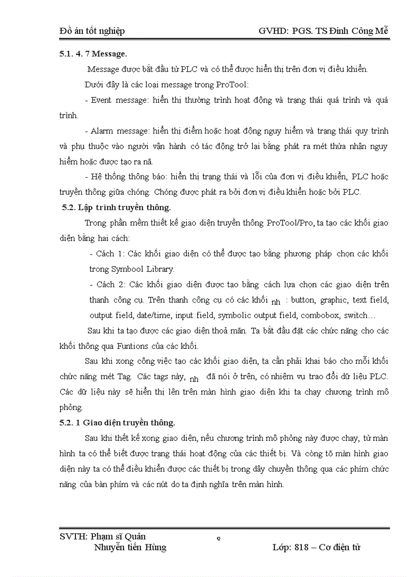 image for page Thiết kế điều khiển tự động dây chuyền đóng bao nhà máy xi măng Bút Sơn