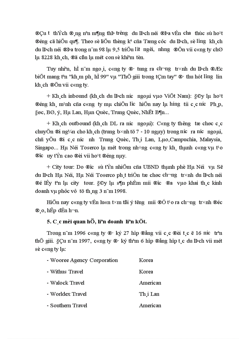 image for page Báo cáo thực tập tổng hợp tại công ty du lịch dịch vụ Hà Nội