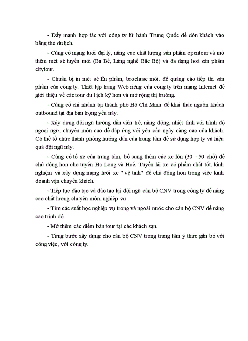 image for page Báo cáo thực tập tổng hợp tại công ty du lịch dịch vụ Hà Nội