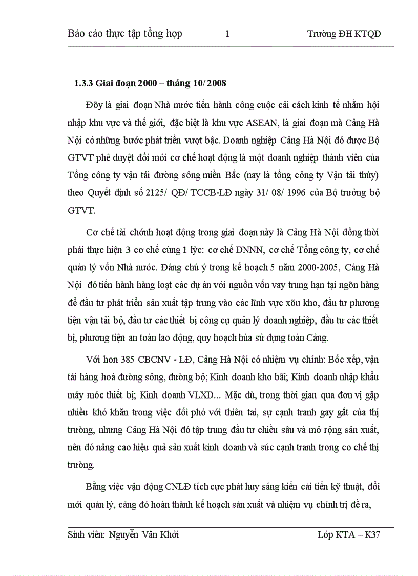 image for page Đặc điểm tổ chức hạch toán kế toán tại doanh nghiệp cảng Hà Nội
