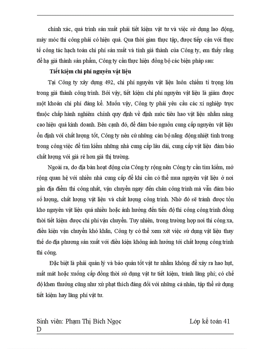 image for page Hoàn thiện hạch toán chi phí sản xuất tính giá thành sản phẩm và phương hướng nâng cao hiệu quả kinh doanh tại Công ty xây dựng 492 1