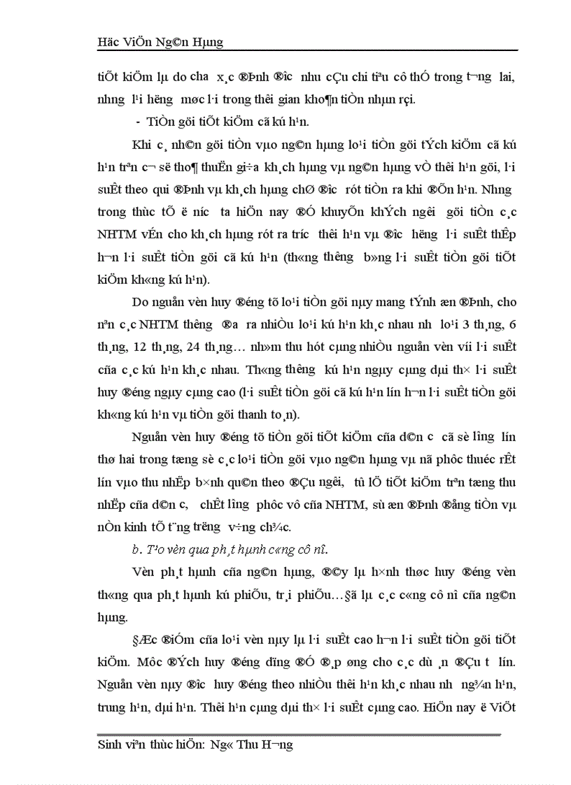 image for page Công tác huy động vốn tại Sở giao dịch I Ngân hàng Công thương Việt Nam Thực trạng và giải pháp 1
