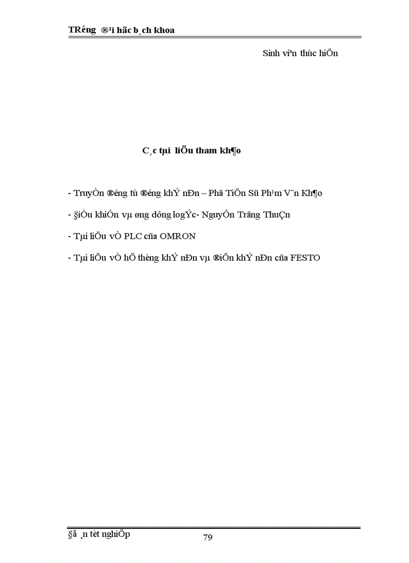 image for page Xây dựng một số mô hình mẫu sử dụng PLC cho hệ thống điều khiển khí nén 1