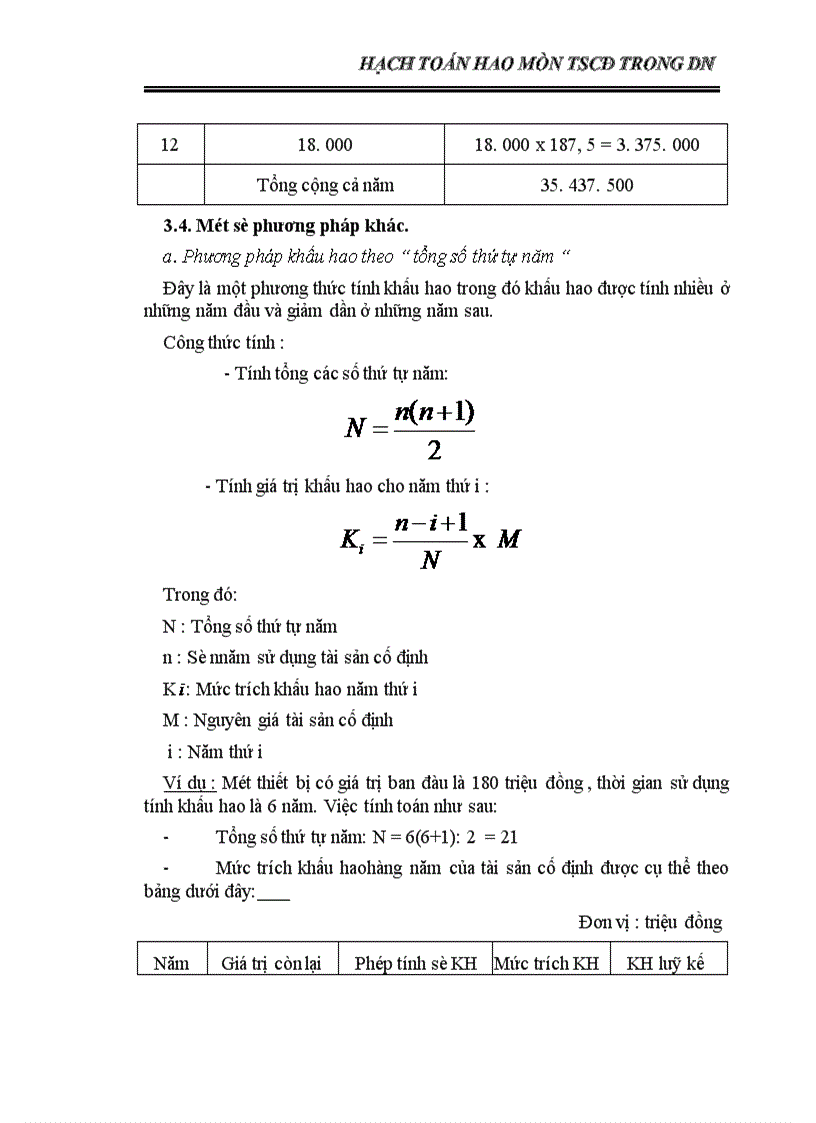 image for page Hạch toán hao mòn TSCĐ trong doanh nghiệp 1