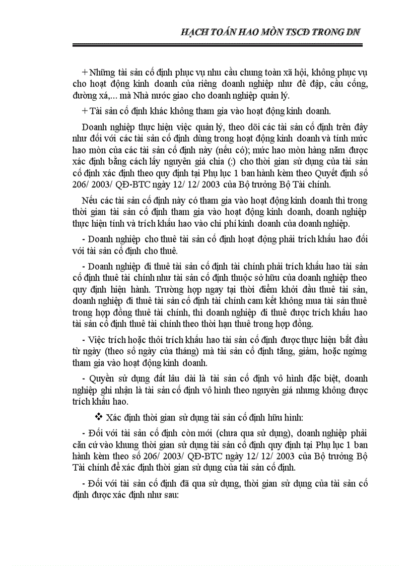 image for page Hạch toán hao mòn TSCĐ trong doanh nghiệp 1