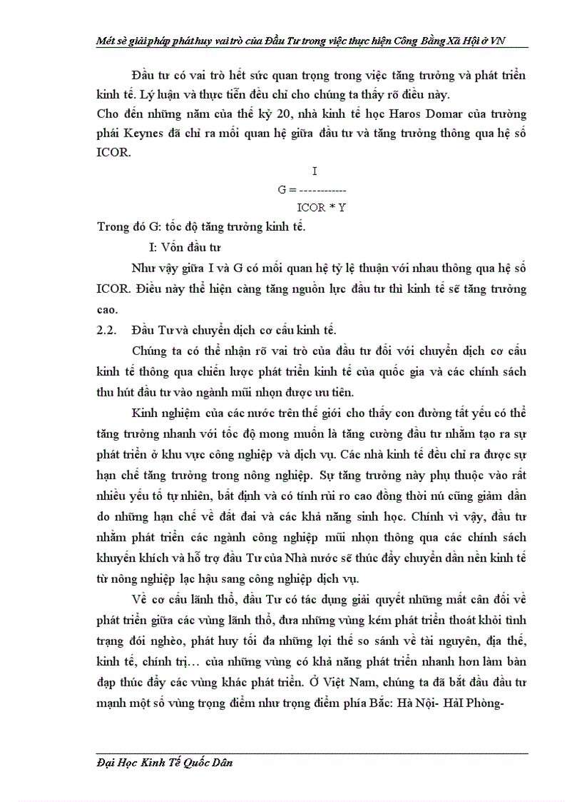 image for page Một số giải pháp phát huy vai trò của đầu tư trong việc thực hiện công bằng xã hội ở Việt Nam 1