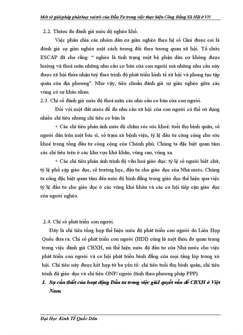 image for page Một số giải pháp phát huy vai trò của đầu tư trong việc thực hiện công bằng xã hội ở Việt Nam 1