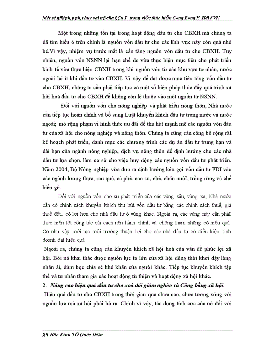 image for page Một số giải pháp phát huy vai trò của đầu tư trong việc thực hiện công bằng xã hội ở Việt Nam 1
