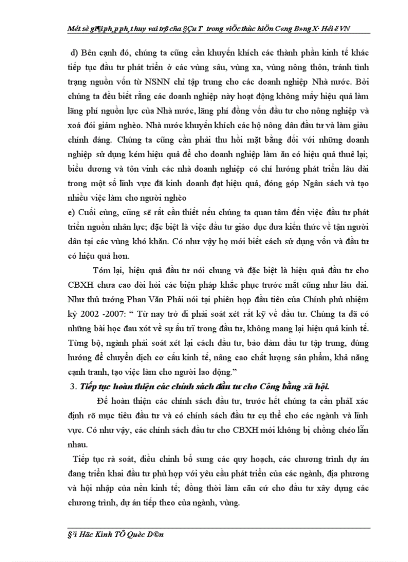 image for page Một số giải pháp phát huy vai trò của đầu tư trong việc thực hiện công bằng xã hội ở Việt Nam 1