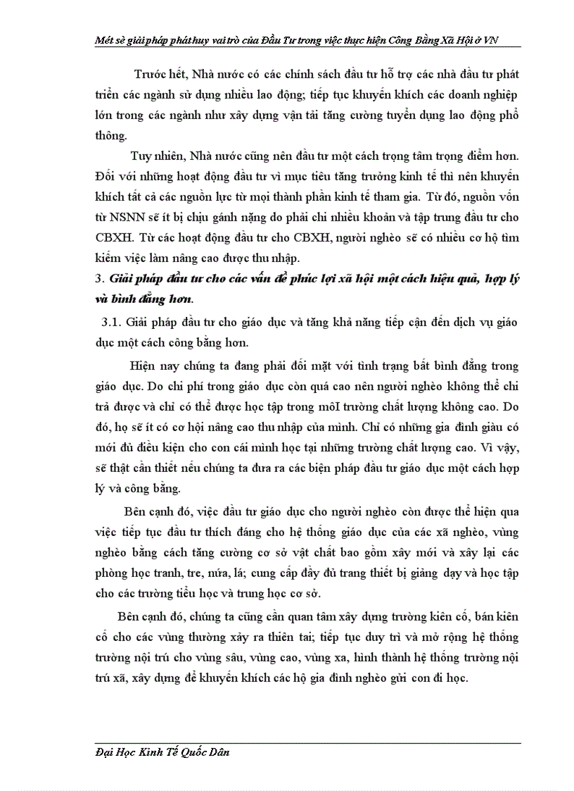 image for page Một số giải pháp phát huy vai trò của đầu tư trong việc thực hiện công bằng xã hội ở Việt Nam 1