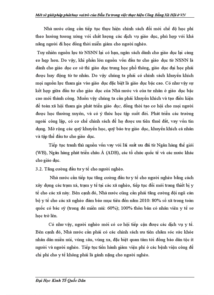 image for page Một số giải pháp phát huy vai trò của đầu tư trong việc thực hiện công bằng xã hội ở Việt Nam 1