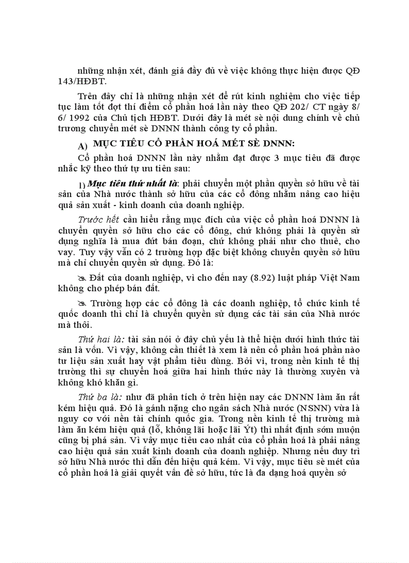 image for page Cơ sở khoa học và kinh nghiệm cổ phần hoá doanh nghiệp Nhà nước