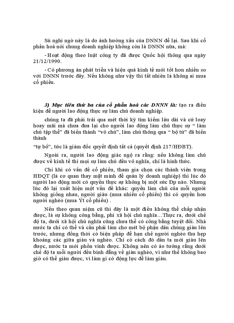 image for page Cơ sở khoa học và kinh nghiệm cổ phần hoá doanh nghiệp Nhà nước