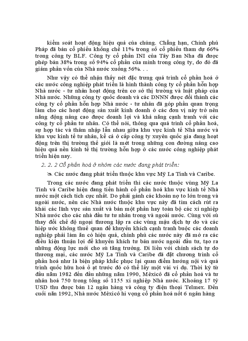 image for page Cơ sở khoa học và kinh nghiệm cổ phần hoá doanh nghiệp Nhà nước